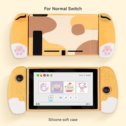 GeekShare Nintendo Switch Shell Silicone Soft Shell 3D Cute Cat Claw Split JoyCon Protective Case For Nintend Switch Accessories
