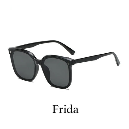 CLLOIO - Gafas de sol unisex de nueva tendencia para mujer y hombre, diseño simple, decorativas, para conducir, con protección UV400