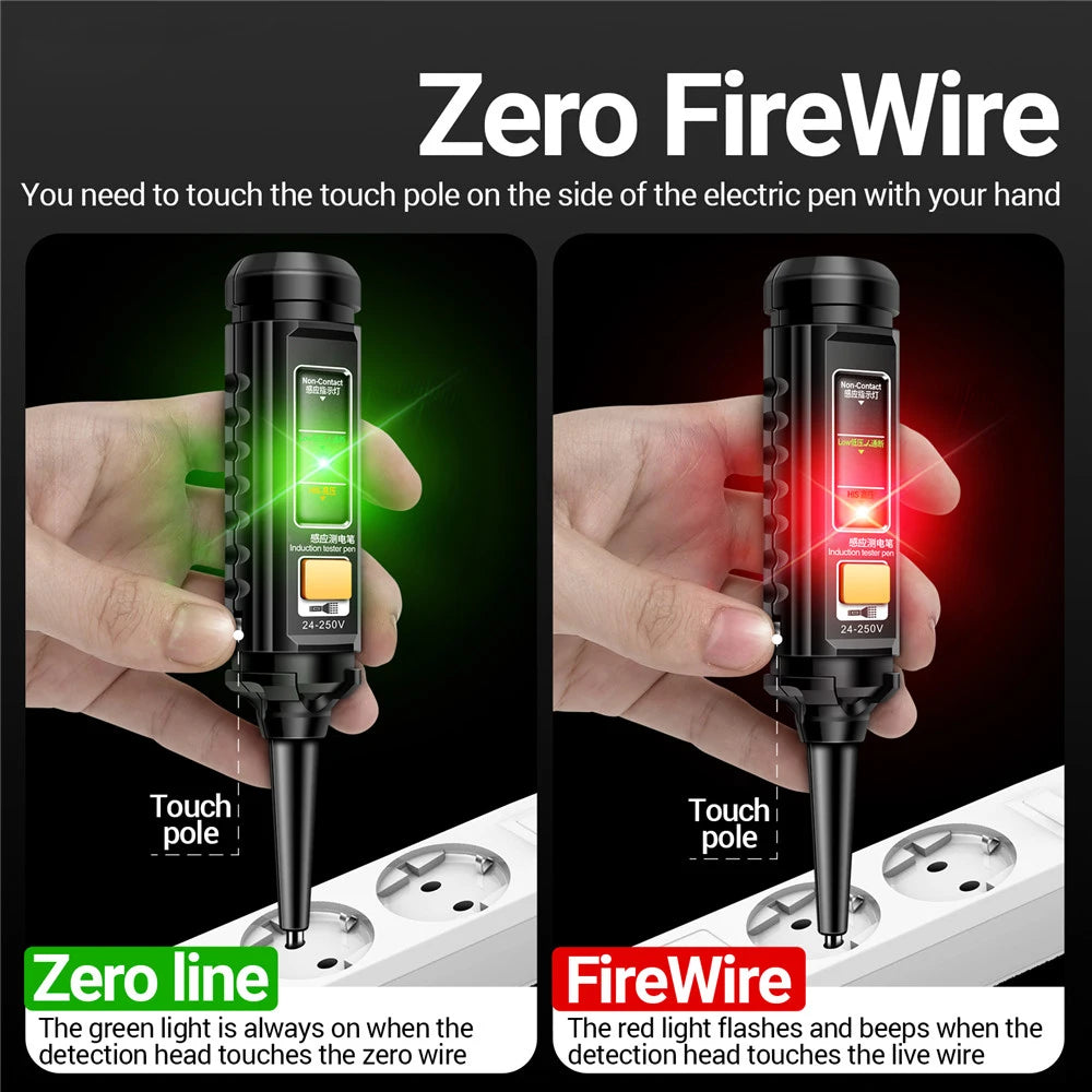 Multi-functional Electrician Screwdriver Pencil AC Non-contact Induction Test Pen Voltage Tester Voltage Detector Screwdriver