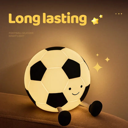 Soft Silicone Night Light - USB Rechargeable Touch Control 3-Level Dimmable Bedside Lamp for Nursery, Kids, Babies & Gift Decor
