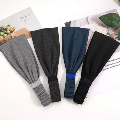 Diademas deportivas para hombre y mujer, para gimnasio, yoga, sudor, suaves y elásticas, para deportes al aire libre.