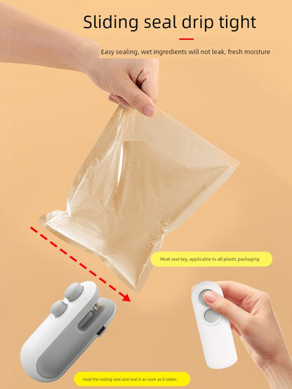 Mini máquina selladora de alimentos con protección de frescura y carga