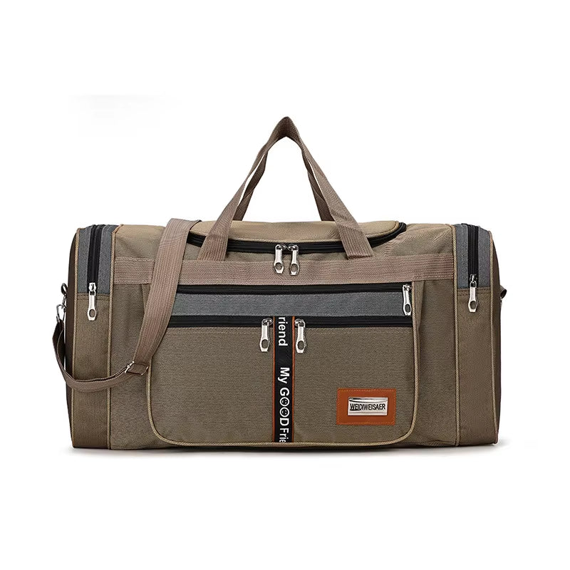 Women Men Nylon Travel Duffel Bag Carry on Luggage Bag Men Tote Large Capacity Weekender Gym Sport Holdall Overnight Bag Pouches