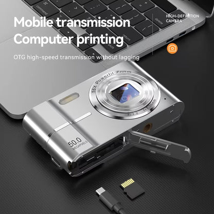 Xiaomi 5K Digital Camera 50MP Pixels 16X Powerfil Zoom Outdoor Anti-Shake Digital HD Video Camera Flash Video Recorder Gifts