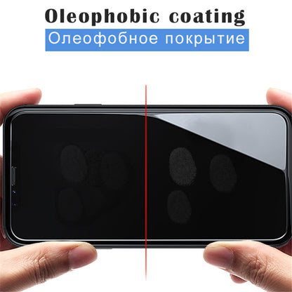 3 protectores de pantalla de vidrio templado de cobertura completa para iPhone 11 Pro X XR XS Max para iPhone 7 8 6 6s Plus 5 5s SE 11 