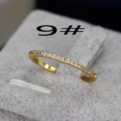 Pulsera ajustable CWWZircons para mujer, con barra deslizante, circonita brillante en color oro rosa, CB089 
