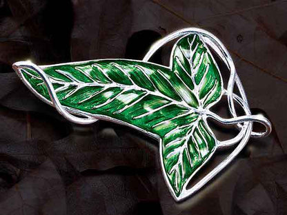 Broche de hoja de joyería de moda, alfileres de hoja verde, accesorio de regalo vintage