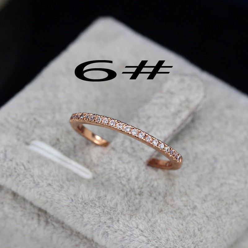 Pulsera ajustable CWWZircons para mujer, con barra deslizante, circonita brillante en color oro rosa, CB089 
