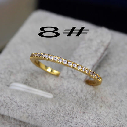 Pulsera ajustable CWWZircons para mujer, con barra deslizante, circonita brillante en color oro rosa, CB089 