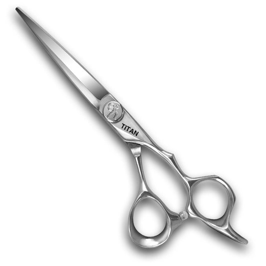 Tijeras de peluquería profesionales Titan de 6 pulgadas con corte bien para el cabello