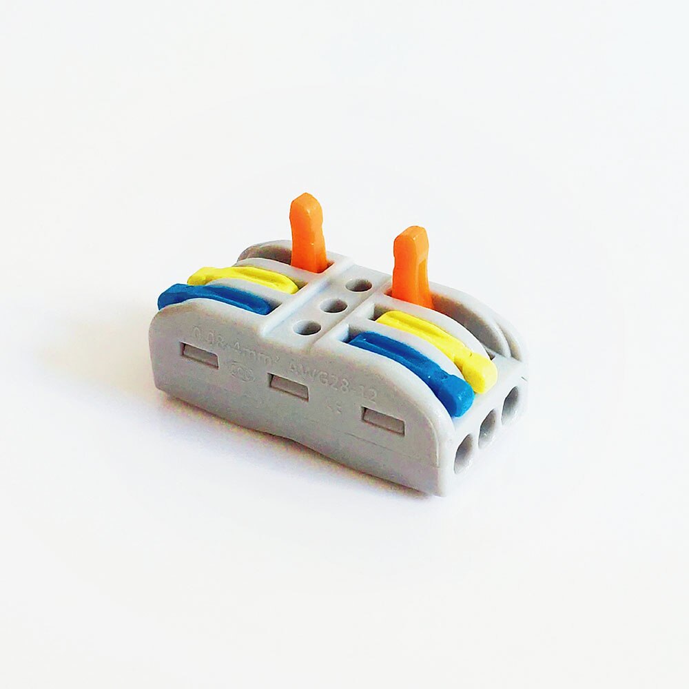 Conector de cable SPL-42 Conector de cableado compacto universal Conector de bloque de terminales a presión para iluminación Mini conector de cable rápido