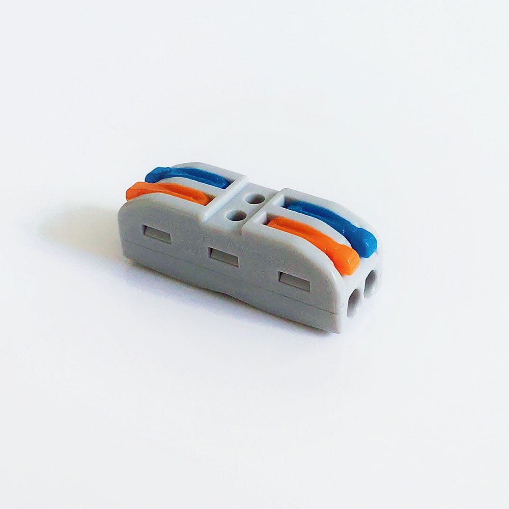Conector de cable SPL-42 Conector de cableado compacto universal Conector de bloque de terminales a presión para iluminación Mini conector de cable rápido