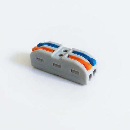 Conector de cable SPL-42 Conector de cableado compacto universal Conector de bloque de terminales a presión para iluminación Mini conector de cable rápido