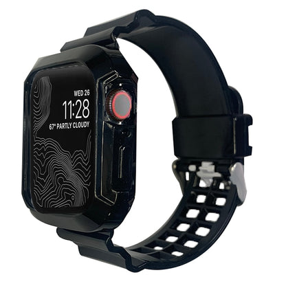Newest Sport Strap for Apple Watch Band Series 6 1 2 3 4 5 silicone Transparent for Iwatch 5 4 Strap 38mm 40mm 42mm 44mm wirst