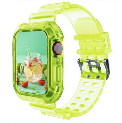 Newest Sport Strap for Apple Watch Band Series 6 1 2 3 4 5 silicone Transparent for Iwatch 5 4 Strap 38mm 40mm 42mm 44mm wirst